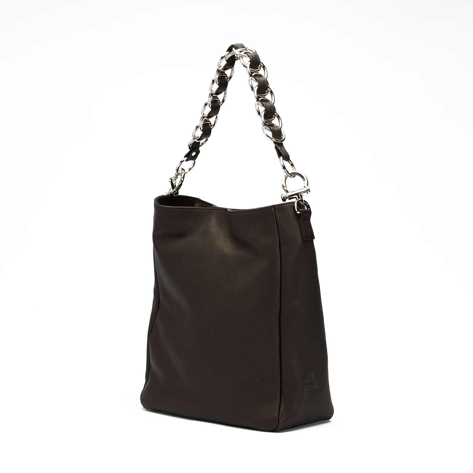 P_Svendsen_TascheSchwarz_3 Hobo Bag - SORT