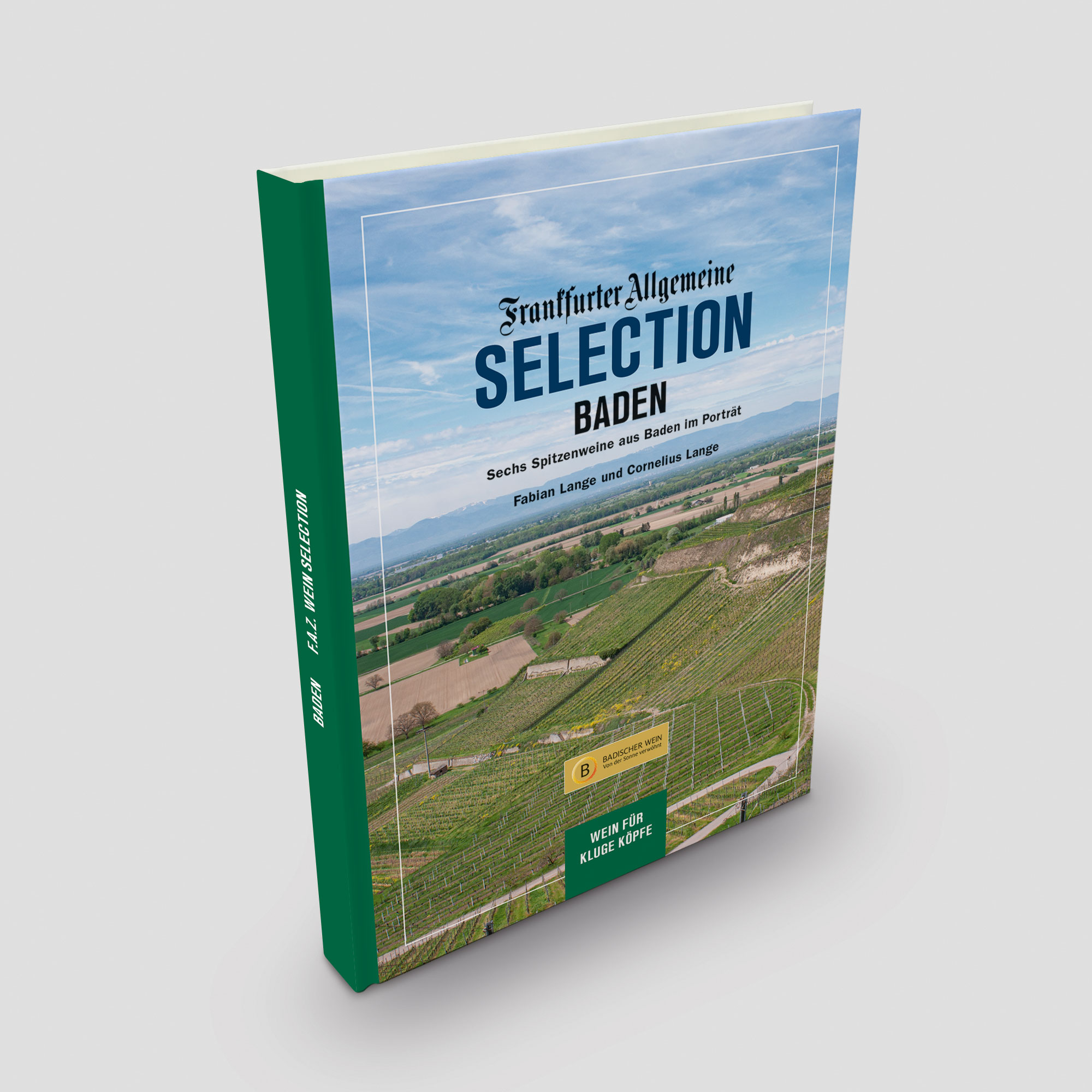 68-seitiger Weinkompass im Hardcover-Format zum Weinpaket „Baden“