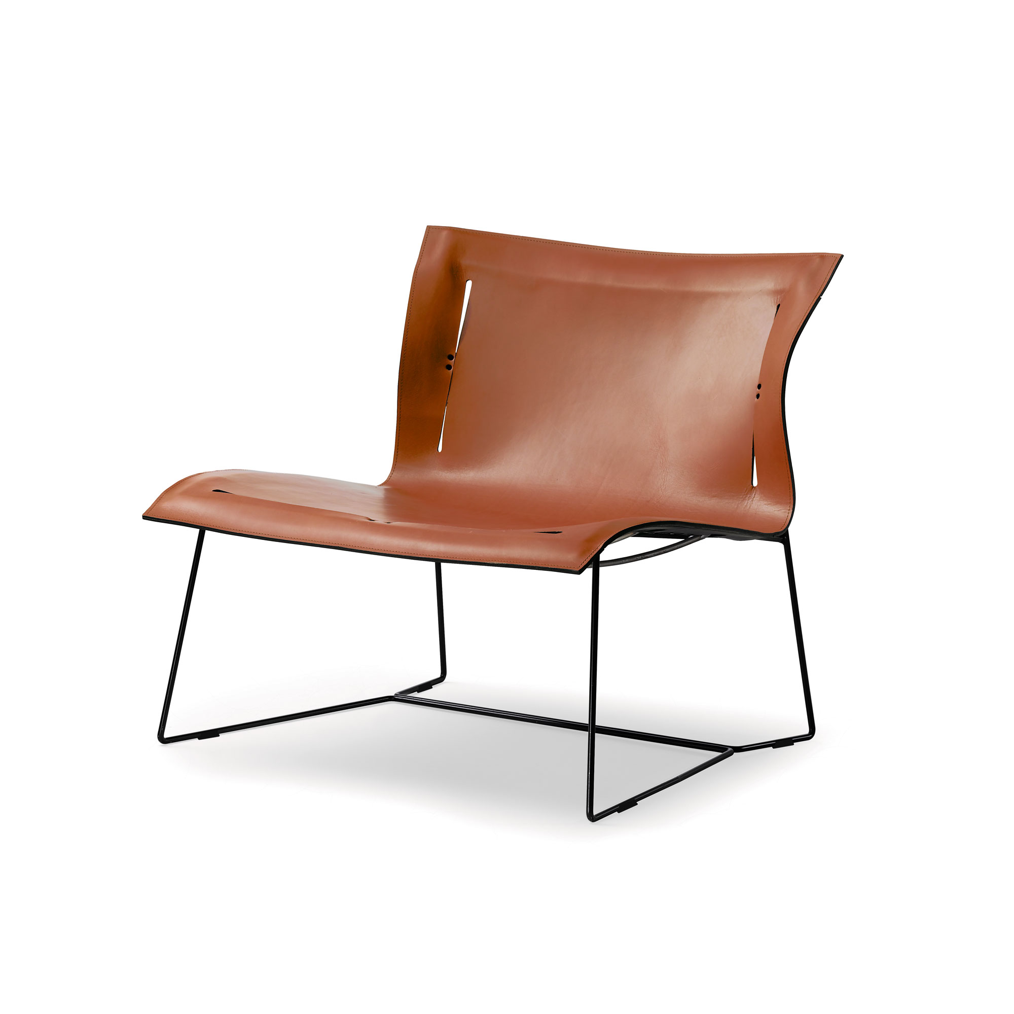 Cuoio Lounge Chair - Sherry Cuoio Lounge Chair - Sherry