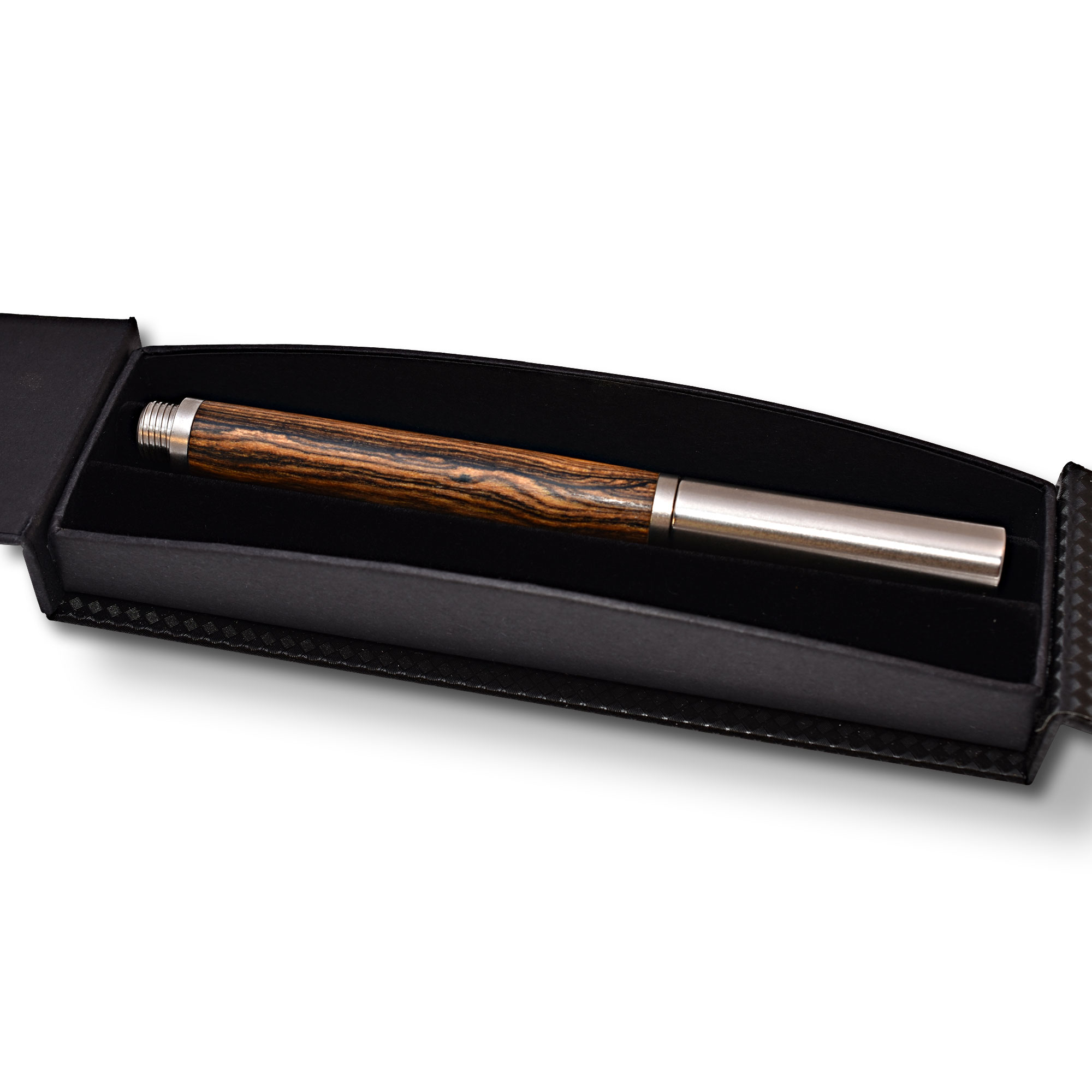 P_Bruell_Bocote_Roll_3 Rollerball aus Bocote-Holz mit Etui