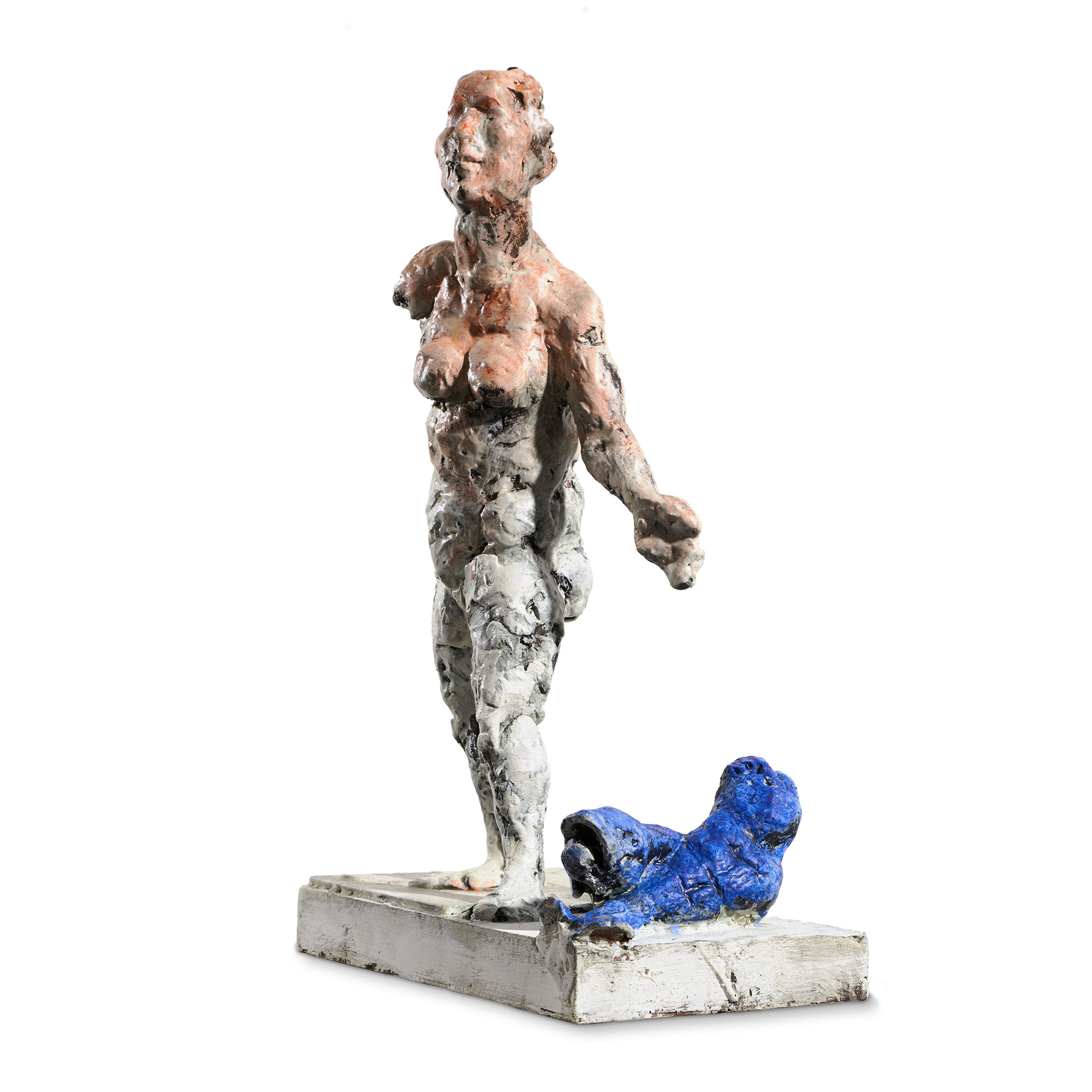 Luepertz_Sternzeichen_Skulptur_Fische_Sockel_RGB_L Markus Lüpertz "Sternzeichen" - Fische