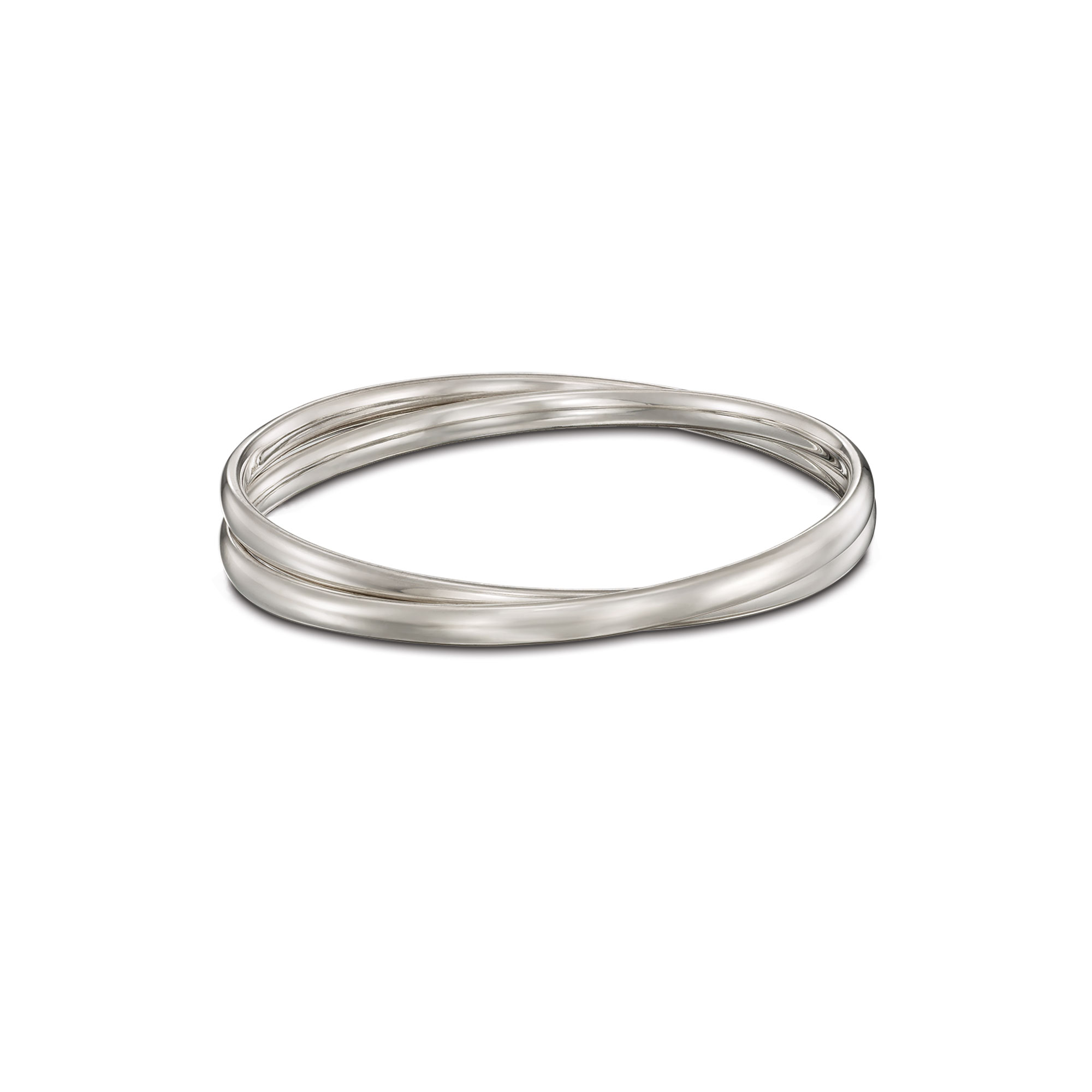 Armreif DUO aus Sterlingsilber