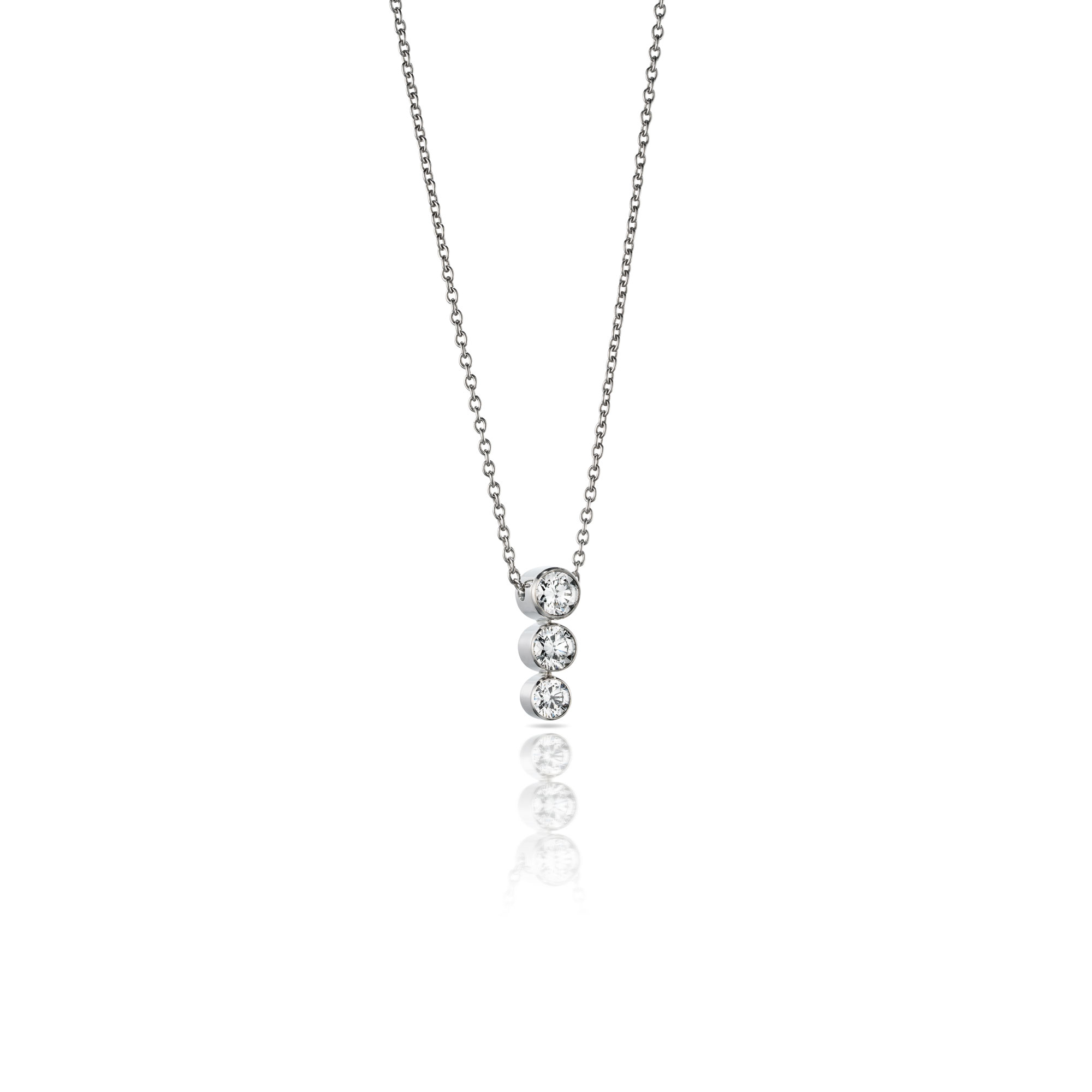 Anhänger TRILOGY - Platin 950 mit Brillanten