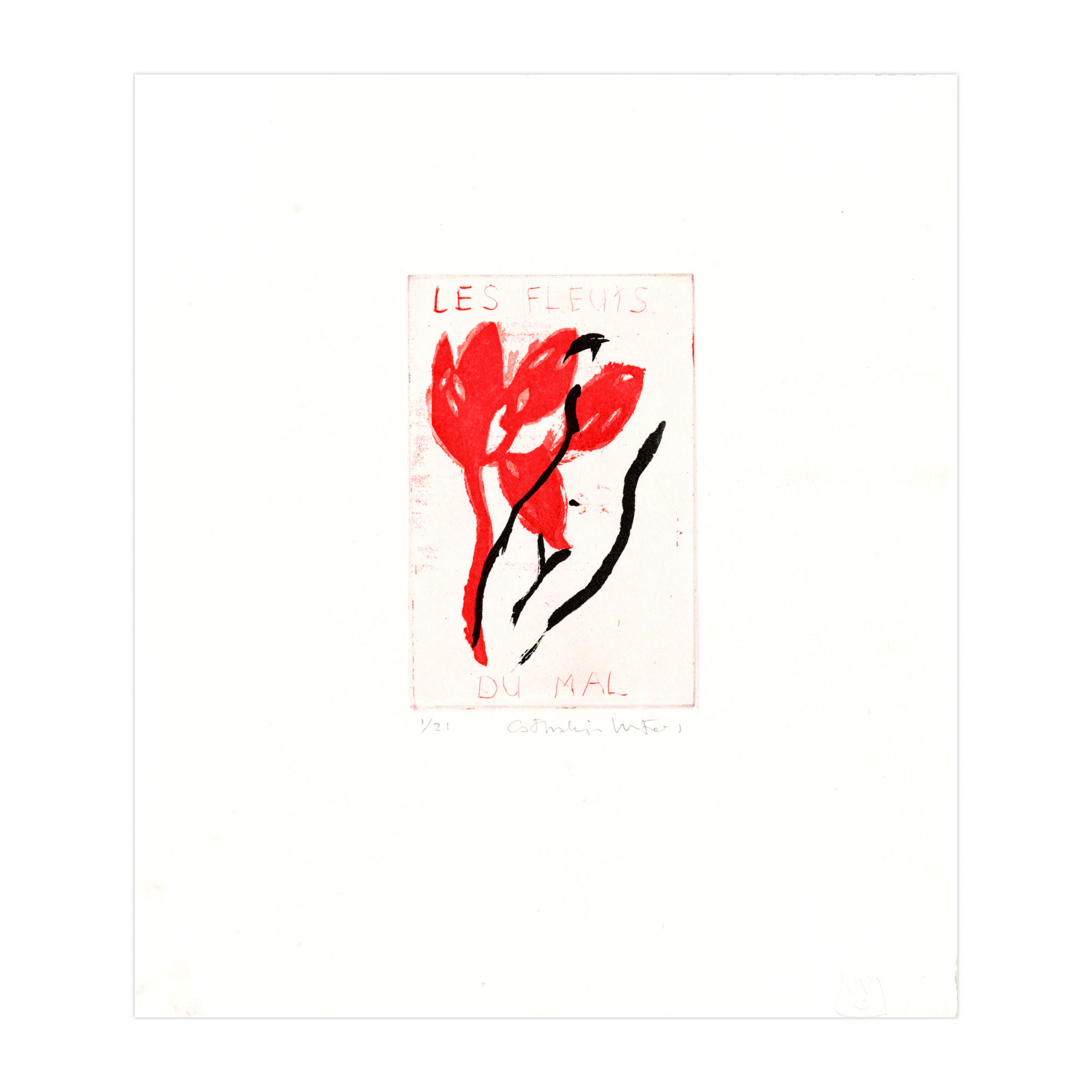 Cathalijn Wouters, Les Fleurs du Mal I, 2024 Cathalijn Wouters, Les Fleurs du Mal I, 2024