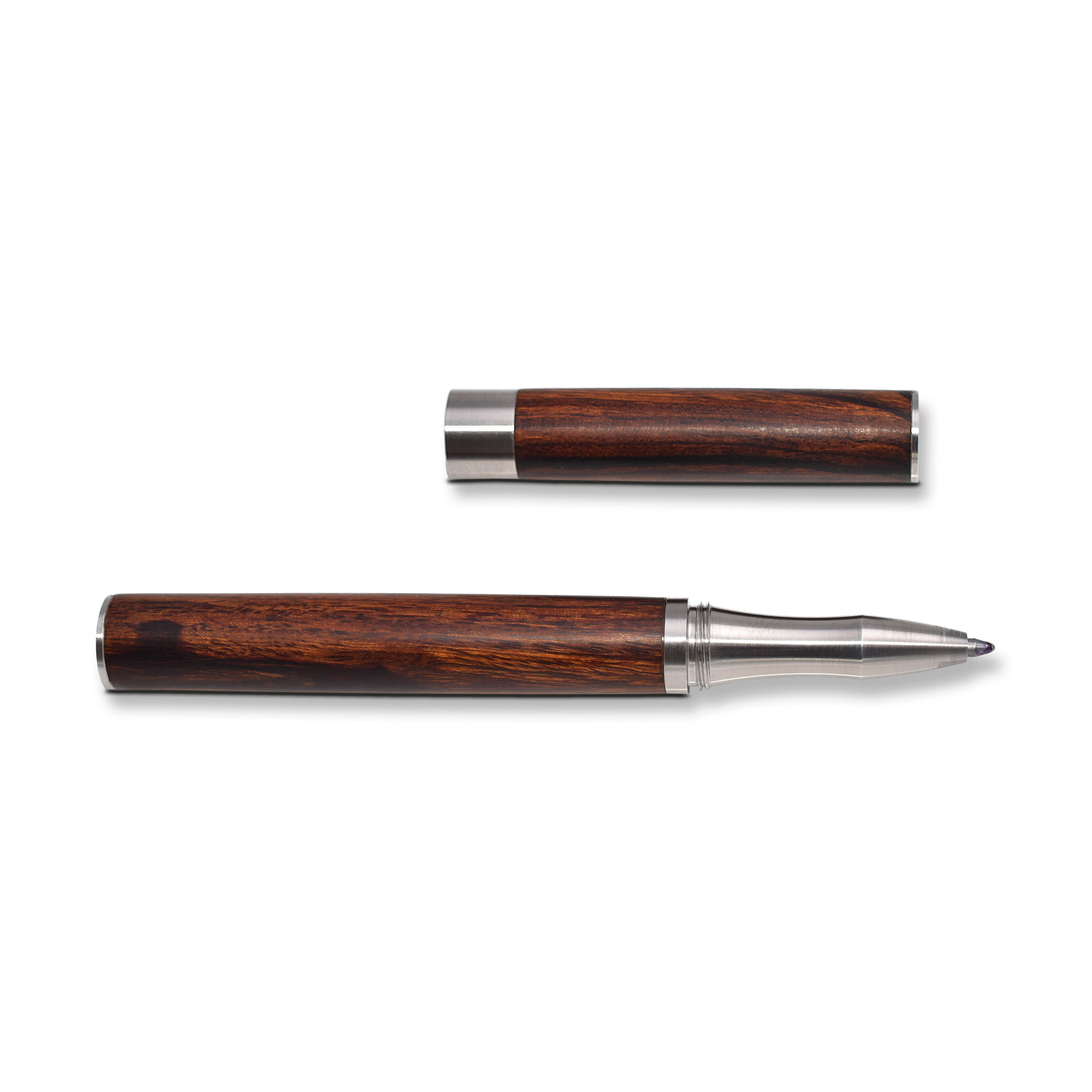 P_Bruell-Stifte_WEH_Rollerball_RGB_L Kugelschreiber aus Wüsteneisenholz