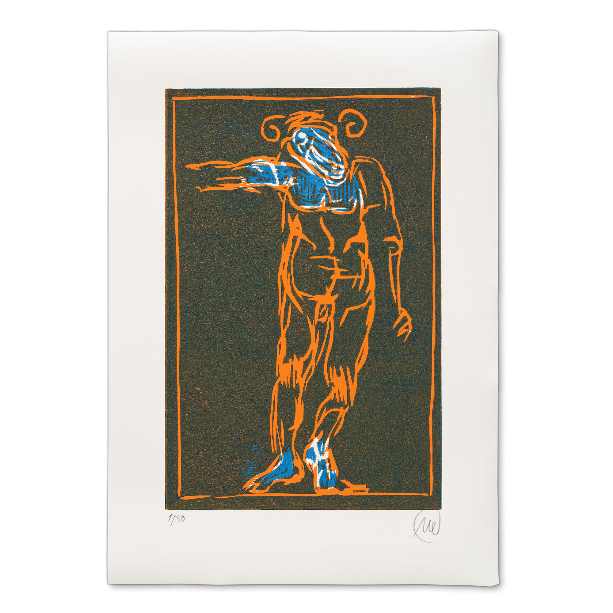 Luepertz_Sternzeichen_Grafik_Widder_RGB_L Markus Lüpertz "Sternzeichen" - Grafik Widder