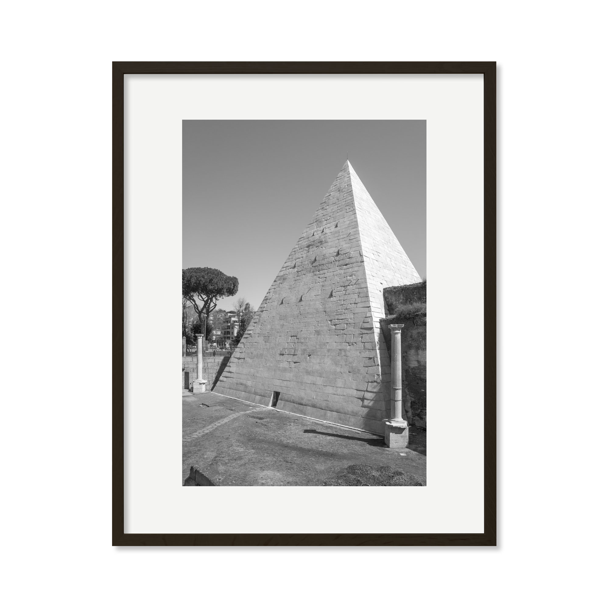 Rom | Pyramide des Caius Cestius