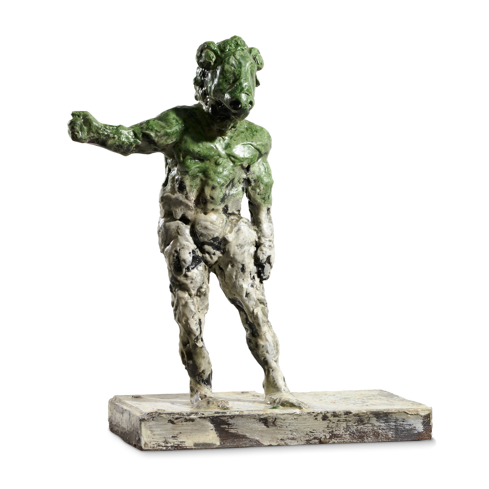 Luepertz_Sternzeichen_Skulptur_Widder_Sockel_RGB_L Markus Lüpertz "Sternzeichen" - Waage