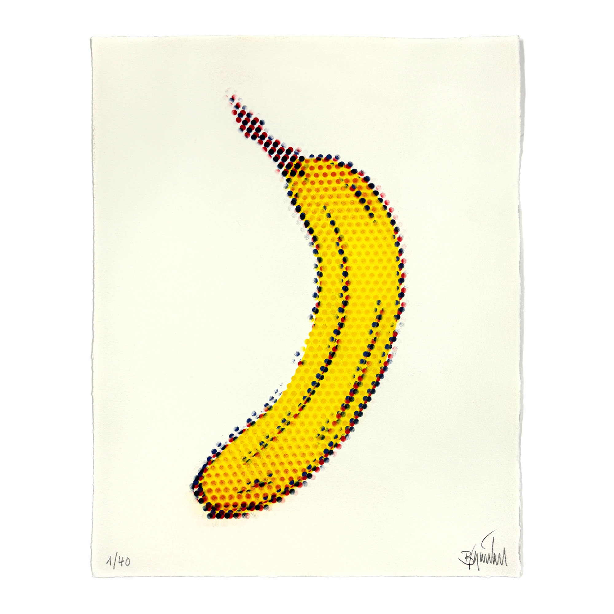 Lichtenstein-Banane | 2024 | Thomas Baumgärtel