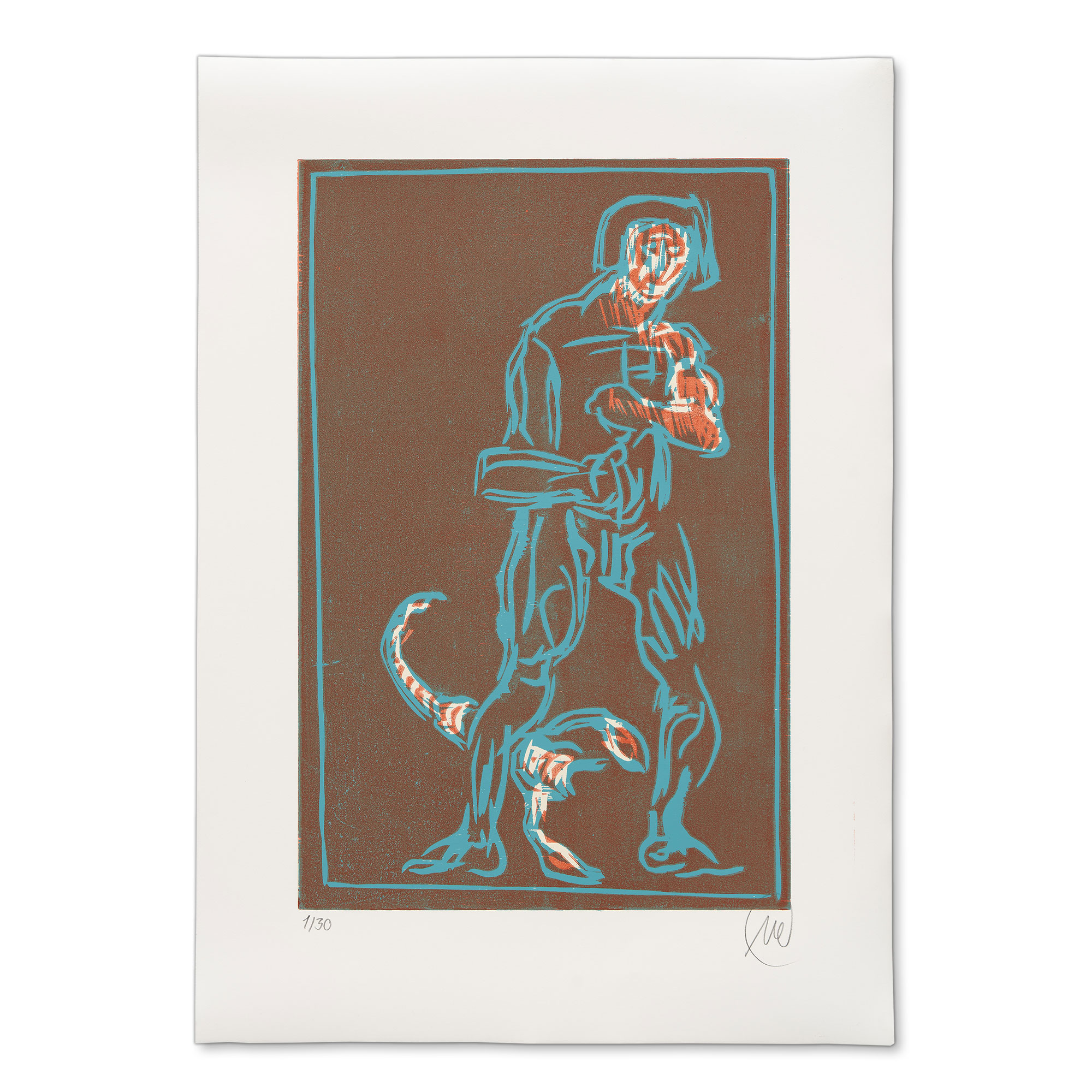 Luepertz_Sternzeichen_Grafik_Skorpion_RGB_L Markus Lüpertz "Sternzeichen" - Grafik Skorpion
